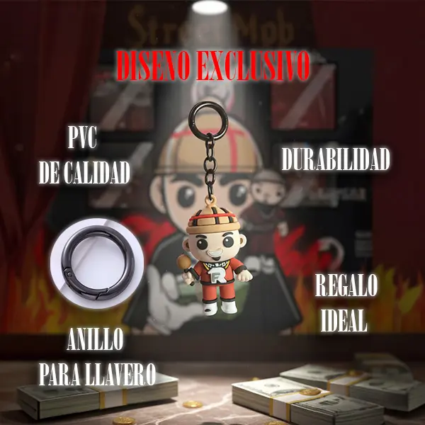 CHUYIN KEYCHAIN, CHUYIN FR PVC KEYCHAIN, CHUYIN FUERZA, CHUYIN REGIDA KEYCHAIN. FUERZA/REGIDA