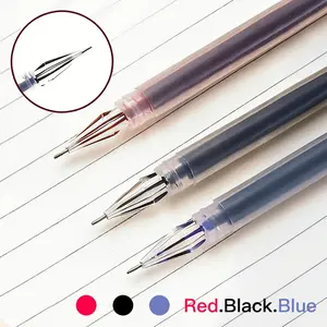 0.38mm, Fast Drying Ink, Black/Blue/Red - Ideal Pen for Exams and Office Use, Fine-niped Pen for Writing, Smooth Writing Pens