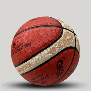 Professional Size 7 PU Material Basketball, Durable Sports Ball for Training & Competitions, Perfect Holiday Gift Idea
