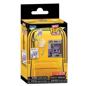 Funko Bitty Pop Accessories - Keychain Set (Includes 3 Keychains & 1 Bitty Pop)