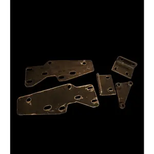 Xj Unibody Tie-in Kit w/ Steering Spacer Heavy Duty Front Bumper Tie-in kit | for JEEP XJ/MJ Cherokee Comanche 1/4" includes: Side L bracket