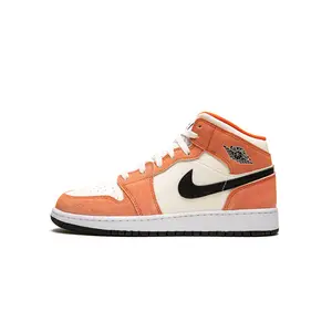 Air Jordan 1 Mid SE GS "Orange Suede" DV1336 800