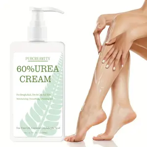 PURITY RING 6.765.07oz 60% Urea Cream For Feet With Salicylic Acid, Shea Butter&Avocado Oil- Moisturizer For Dry Knees, Elbows, Hands And Heels