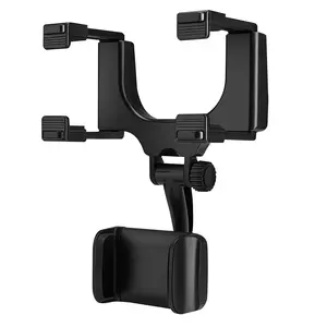 Car Rear View Mirror Mount Stand GPS Cell Phone Holder