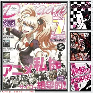Poster Classic poster and wall art prints are suitable for living rooms, bedrooms,and home DanganRonpa