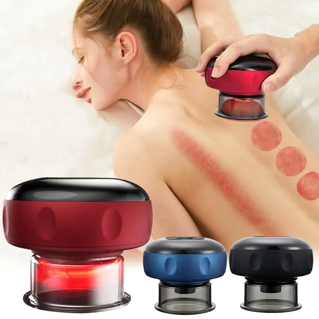 Electric Cupping Massager, Smart Suction Massage Cup for Muscle Recovery