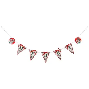 Mr. Christmas 72" Vintage Banner - Merry