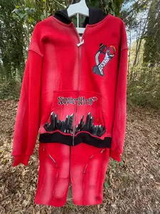 Lava Red Rippherworld Sweatsuit