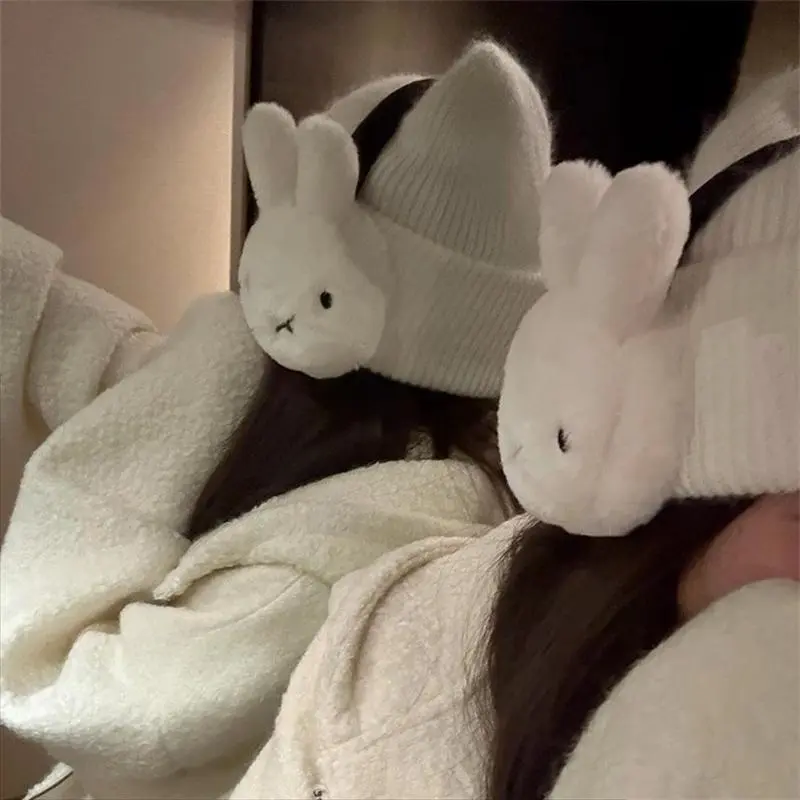 Miffy Solid Color Soft Plush Earmuff Creative Winter Warm Earmuffs Fashion Anime Ear Cover Outdoor Cold Protection Ear-Muffs New