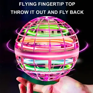 Ufo Smart Sensor Levitation Ball Toy with LED Light Remote Control Flying Ball, Interactive Sound Effects, Anti-Gravity Suitable for Outdoor Games