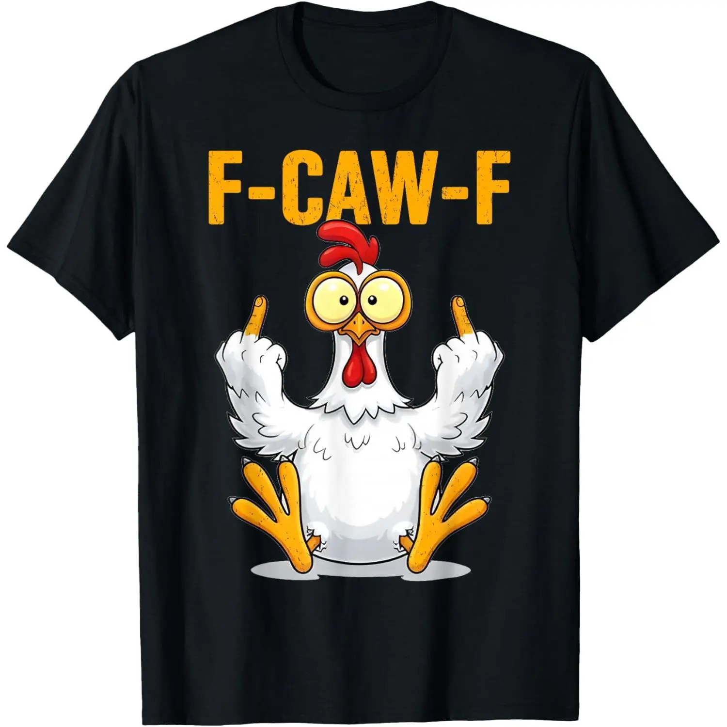 Quote Rooster Meme T-Shirt Casual Crewneck
