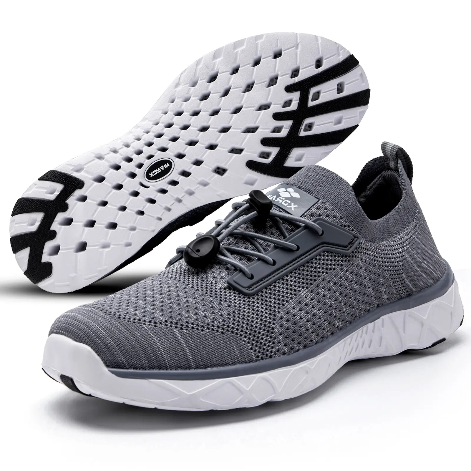 ALEADER Men’s Quick-Dry Water Shoes with Arch Support, Non-Slip Swim Shoes for Pool, Beach, Aqua Shoes for Water Sports & Outdoor Water Adventure tiktokshopbacktoschool