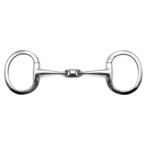 Jeffers Oval Mouth Eggbutt Horse Bit