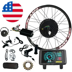 3000W MTX39 Rear Wheel Ebike Conversion Kit 80A Controller UKC1 Color Display