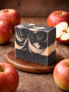 Apple Sage Goat Milk Charcoal Soap Apple Sage Goat Milk Charcoal Soap