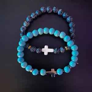 ʜᴏʟʏ ʙᴇᴀᴅꜱ ᴄʀᴏꜱꜱ ʙʀᴀᴄᴇʟᴇᴛꜱ - high quality