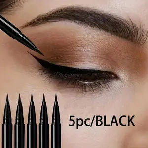 Waterproof Liquid Eyeliner Pen Set, Eyeliner Pen Cosmetic, Eyeliner Makeup, Long-Lasting Formula, Quick-Drying, Sweat & Smudge Resistant, Perfect for Beginners & Gifts