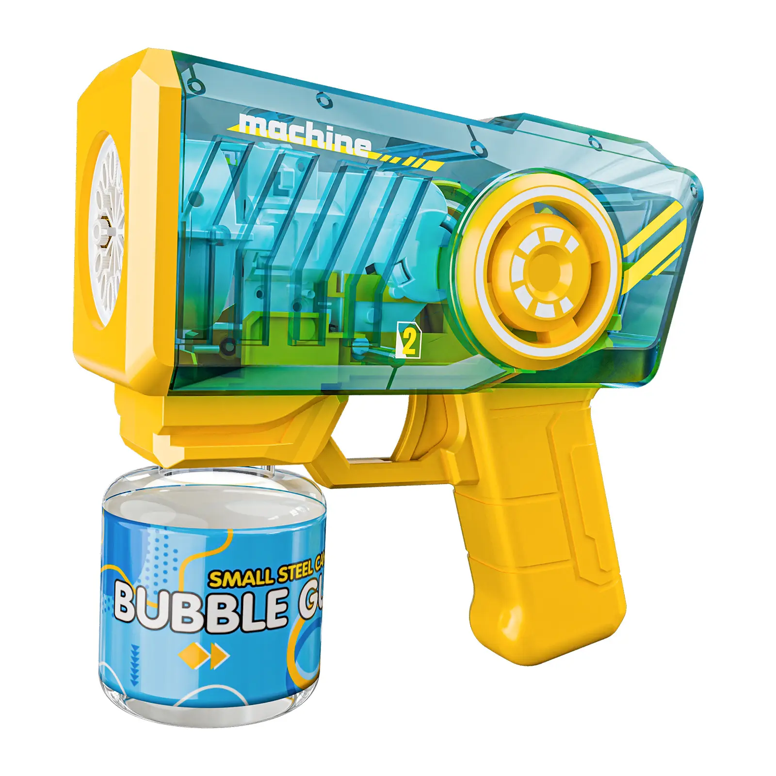 Blue Bubble Gun Dry Battery Version