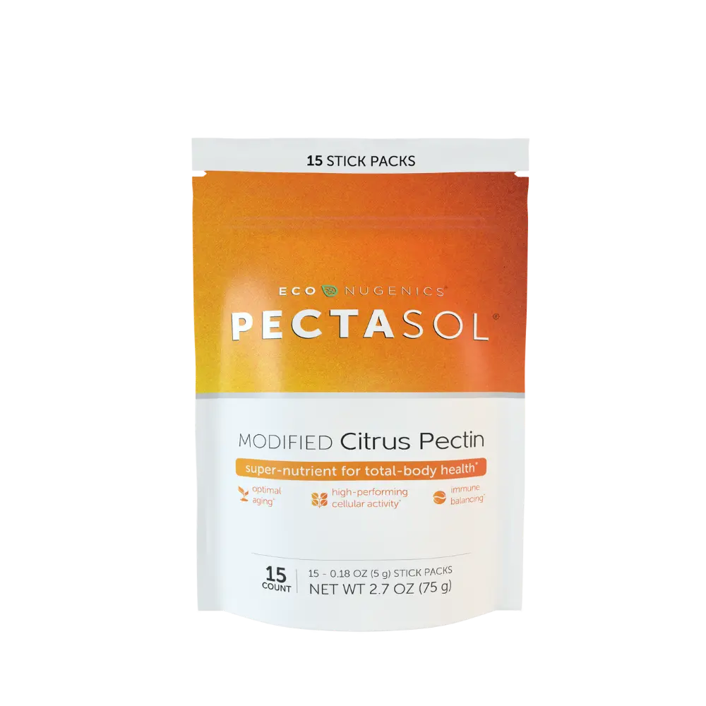 PectaSol Modified Citrus Pectin Stick-Packs - Adult Absorbable, Clinically Researched Supplement for Immune Support, Cellular Health, Inflammation Relief, Daily Fiber & Anti-Aging Benefits