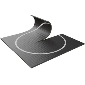 Efficraft 10' x 10' Wrestling Mat Jiu Jitsu Mats Wrestling，Exercise Equipment，gym stuff， Mats for Home Flexi Roll Wrestling Mat 1.25" Thick BJJ Mats Jiu Jitsu Mats for Home Judo Mats Martial Arts Mats