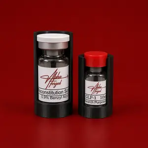 AlphaForged Label Application tool for 3ml 10ml. Set for Precision Label Placement on Standard vials.
