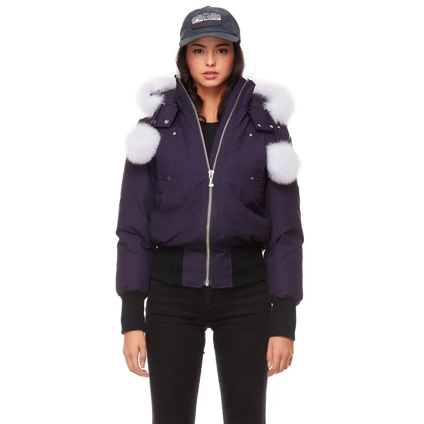 MOOSE KNUCKLES DEBBIE BOMBER Womens Apparel