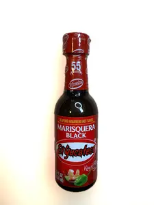 Salsa Marisquera El Yucateco 5 oz | El Yucateco Marisquera Black Seafood Habanero Hot Sauce – 5 fl oz (150 ml)