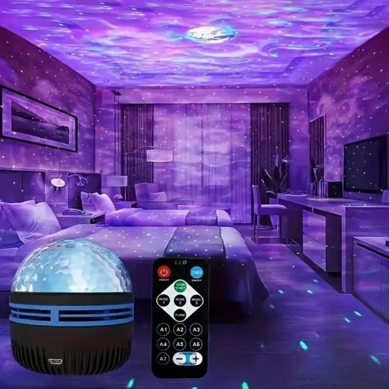 Galaxy Luxe LED Star Projector - Northern Lights Home Experience for a Stunning Sky Effect in Your Living Room