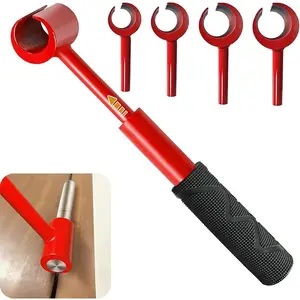 Door Hinge Adjustment Tool - Dual - Head Steel Set for Door Gap Adjustment & Door Alignment - Door Hinge Adjuster for Fire & Security Doors