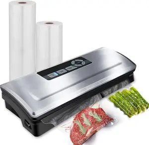Precision Vacuum Sealer Machine, Powerful Pro Vacuum Food Sealer, 8-in-1 Easy Presets, 4 Food Modes, Dry&Moist&Soft&Delicate with Starter Kit, Compact Design