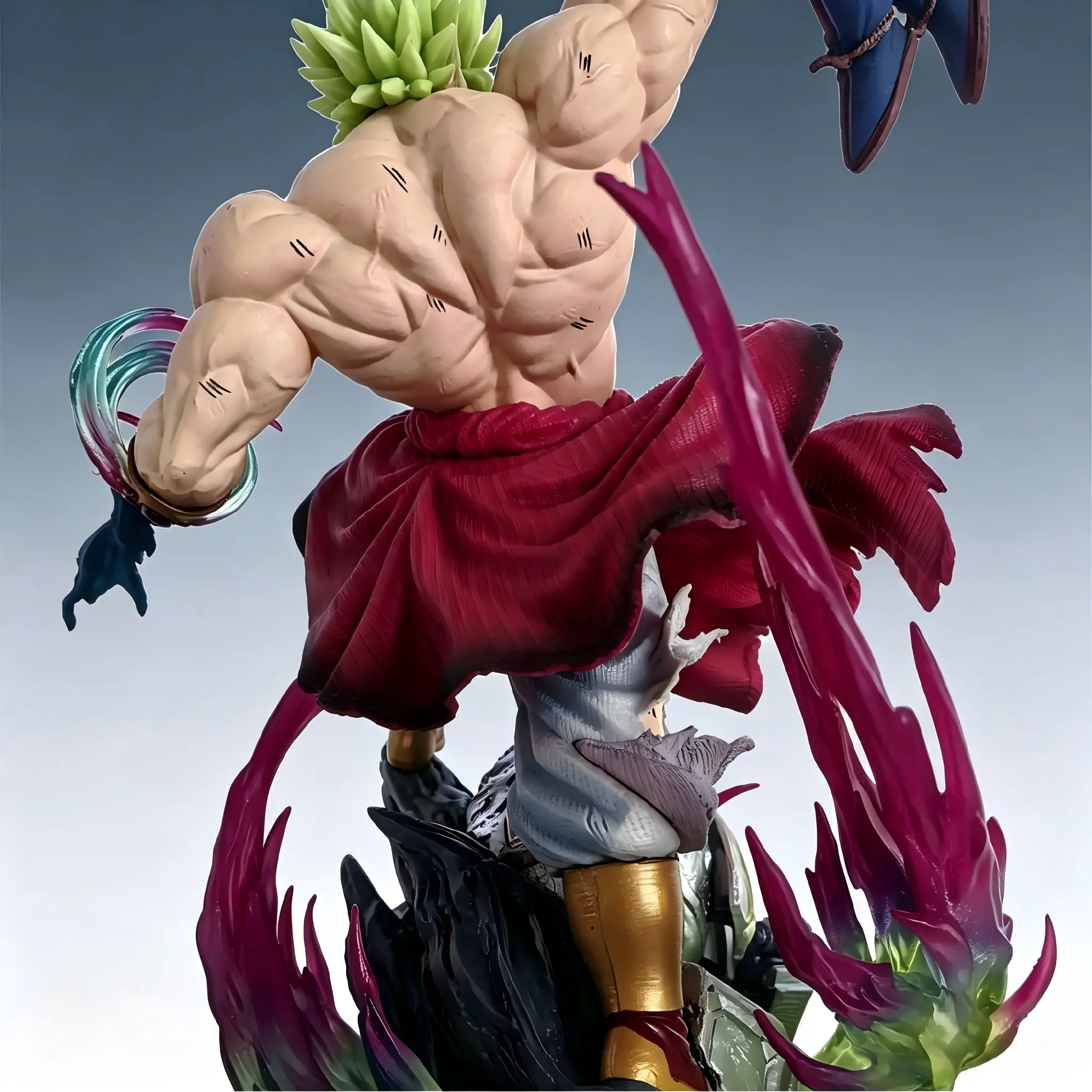 Statue model advanced DBZ battle collection statue, ultra-fine cartoon character model, unique birthday & holiday gift for boyfriend, high-end desktop display decorations.