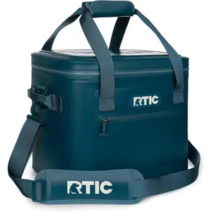 RTIC Ultra-Tough Soft Cooler 30 Can, Insulated Bag Portable Ice Chest Box for Lunch, Beach, Drink, Beverage, Travel, Camping, Picnic, Car, Trips, Floating Cooler Leak-Proof with Zipper