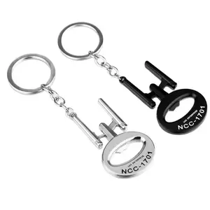 Star Trek logo keychain bottle opener pendant necklace keychain pendant small gift -HN331-34