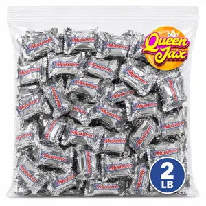 3 Musketeers Mini Bite Size Chocolate Candy Bars, 2LB Bulk, Individually Wrapped