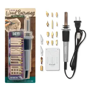 ArtSkills Wood Burning Tool Kit - 14 Burner Tips & 2 Hot Knife Tips For Teens & Adults