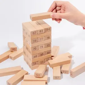1pcs Interactive Balancing Stacking Tower Game Toy, Fun Educational Building Blocks for Kids, Improve Coordination and Teamwork Skills