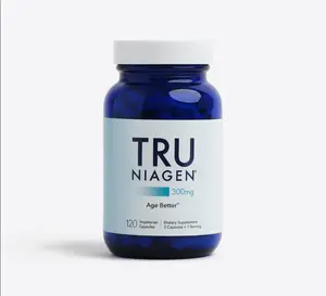 Tru Niagen NAD+ Vitamins Supplement - 150mg Wellness Nutrition Vegetarian Vitamins Supplements, 120 Count, 2 Capsules per Serving, Supports Aging & Cellular Health