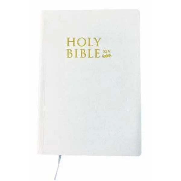 USED Book - The Holy Bible King James Version white cover by Diligently translated from the original tongues and revised after careful comparisons with existing texts. King James Version. (Unknown)