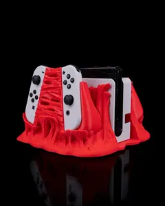 Nintendo Switch Console Accessories Bundle - Dock Cover, Controller Holder, Stick Protection (Compatible with Switch/OLED)