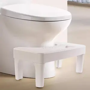 6.7 Inch Non-Slip Toilet Step Stool for Adults and Kids Footstool