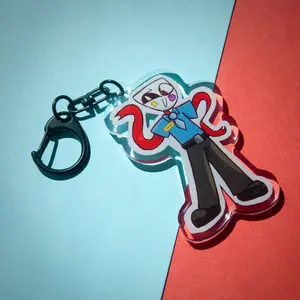 Manager Gangle Acrylic Keychain – The Digital Circus Fan Art