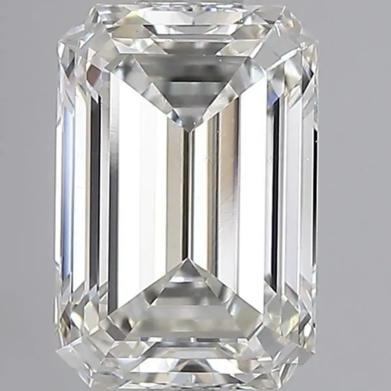IGI 4.00ct F Color VS1 Clarity Emerald Loose Lab-Grown Diamond