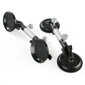 2PCS Adjustable Suction Cup Granite Seam Fixing Tile for Marble Slab Glass Connection and Leveling Professional Countertop Installation Tools