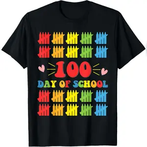 100th Day Of School Teacher 100 Days Math Numbers T-Shirt Comfy Everyday T-Shirt