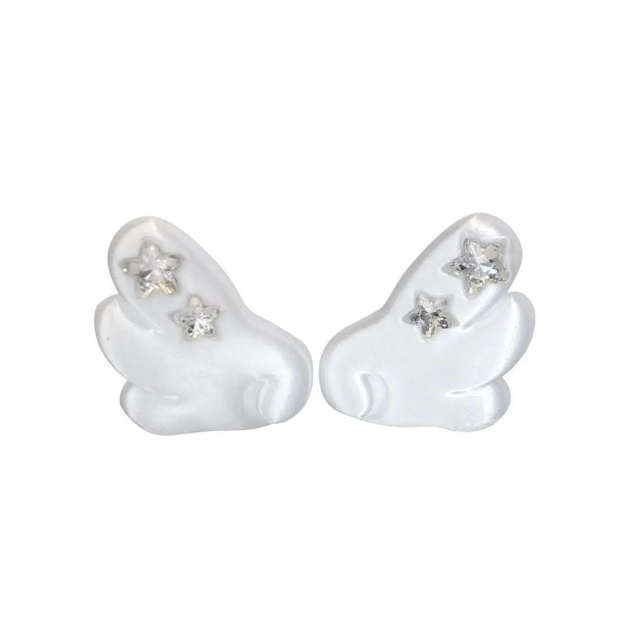 3D Angel Wings Lightweight Adjustable Straps Durable Earphone Decor - Earpads Novelty Accessory for Wireless Headphones, Personalized Photography Prop