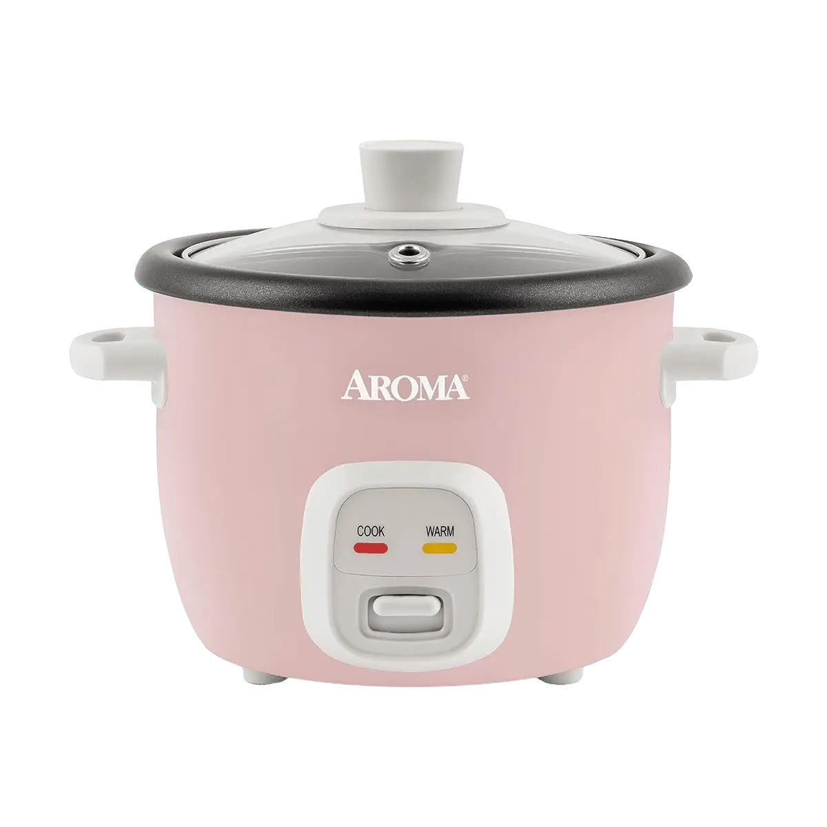 AROMA 4-Cup Cooked/ 1Qt. Rice & Grain Cooker, One-Touch Operation, Automatic Warm Mode, ARC-302NGP #Baby Pink AROMA 4-Cup Cooked/ 1Qt. Rice & Grain Cooker, One-Touch Operation, Automatic Warm Mode, ARC-302NGP #Baby Pink
