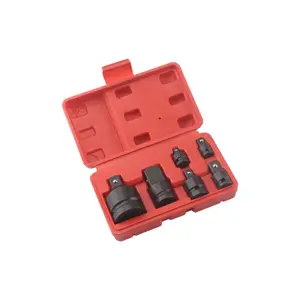 Impact Socket Adapter & Reducer Set, Durable Impact Socket Adapter & Reducer Set, Hand Tool for Impact Drive Conversion & Easy Storage, Socket Kit