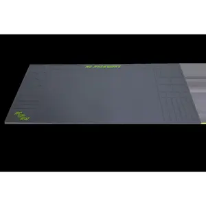 RC Raceworx Flight Deck Pit Mat 23x48 - Gray and Green