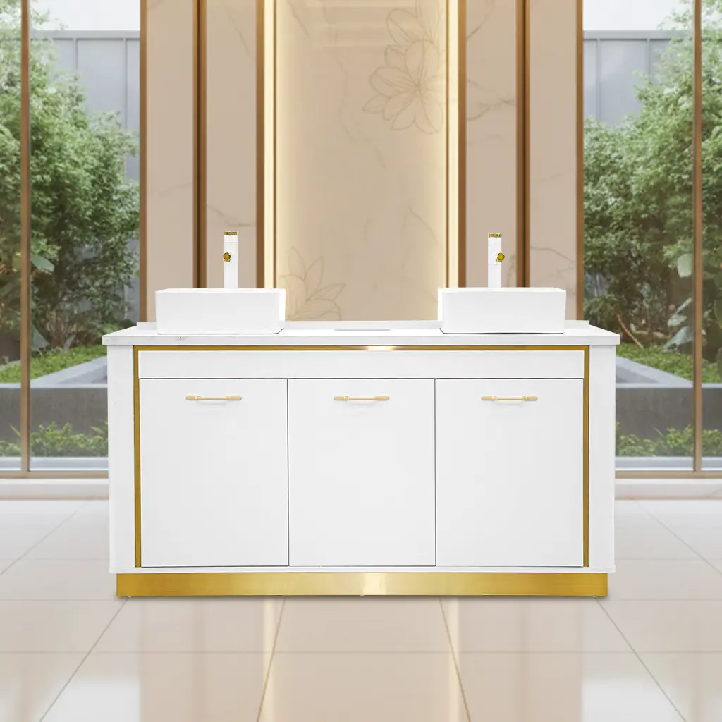 Lux Double Sink WB-01 for Salons and Luxury Homes