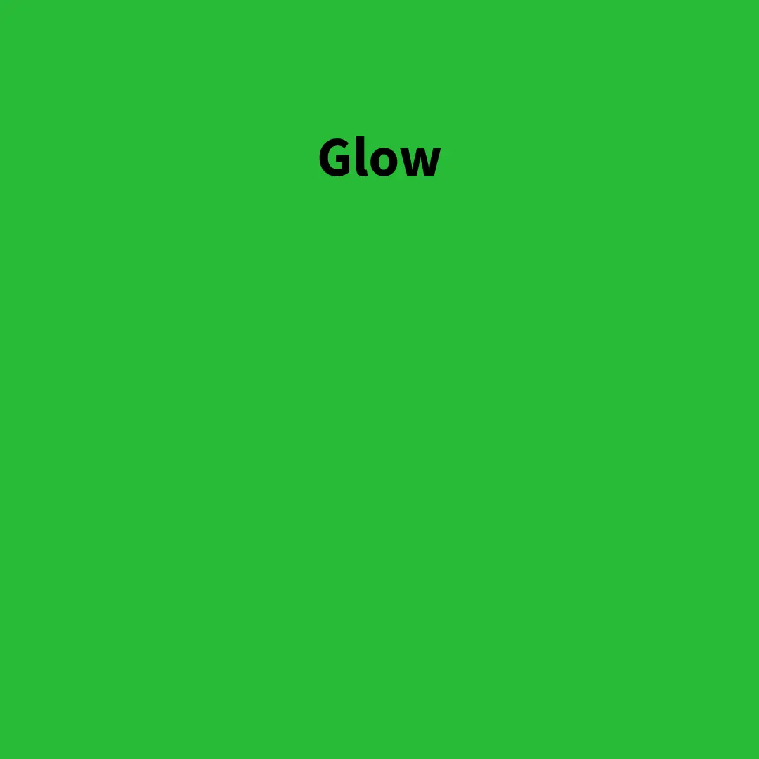 Radioactive glow